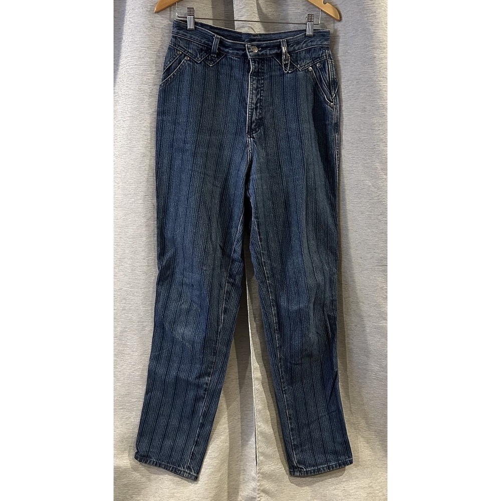 Vintage Rockies Pinstripe Jeans Western Size 13/14‎